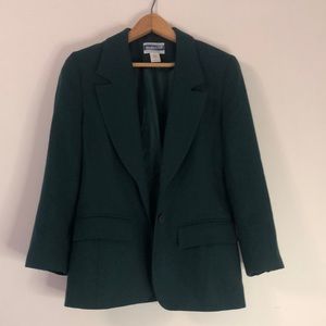 Vintage Pendleton Wool Forest Green Blazer